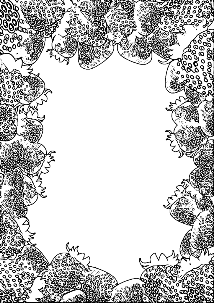 Strawberry Frame Printable