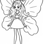 Thumbelina Coloring Page