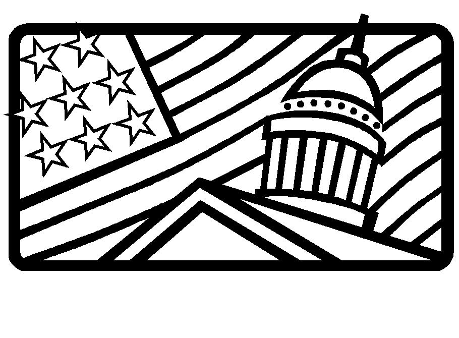 Us Capitol Coloring Page
