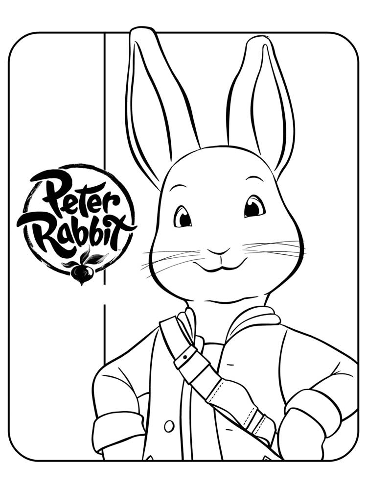 Peter Rabbit Coloring Pages