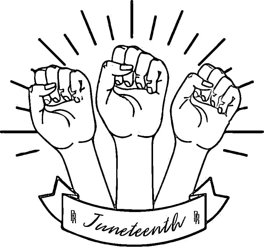 Juneteenth Coloring Pages