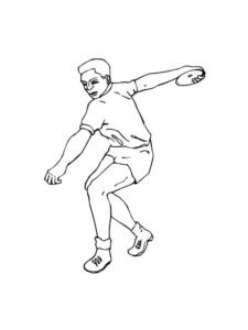 Track and Field Coloring Pages - Best Coloring Pages For Kids