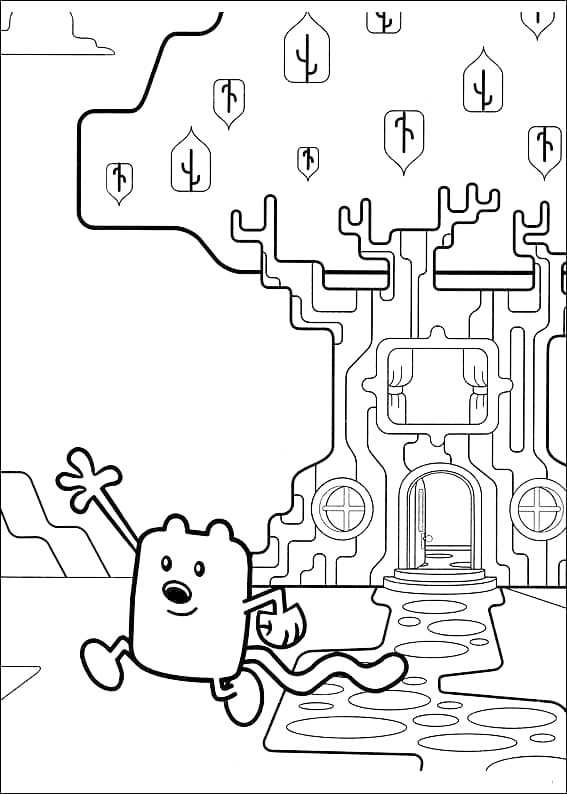 Wubbzy Coloring Pages