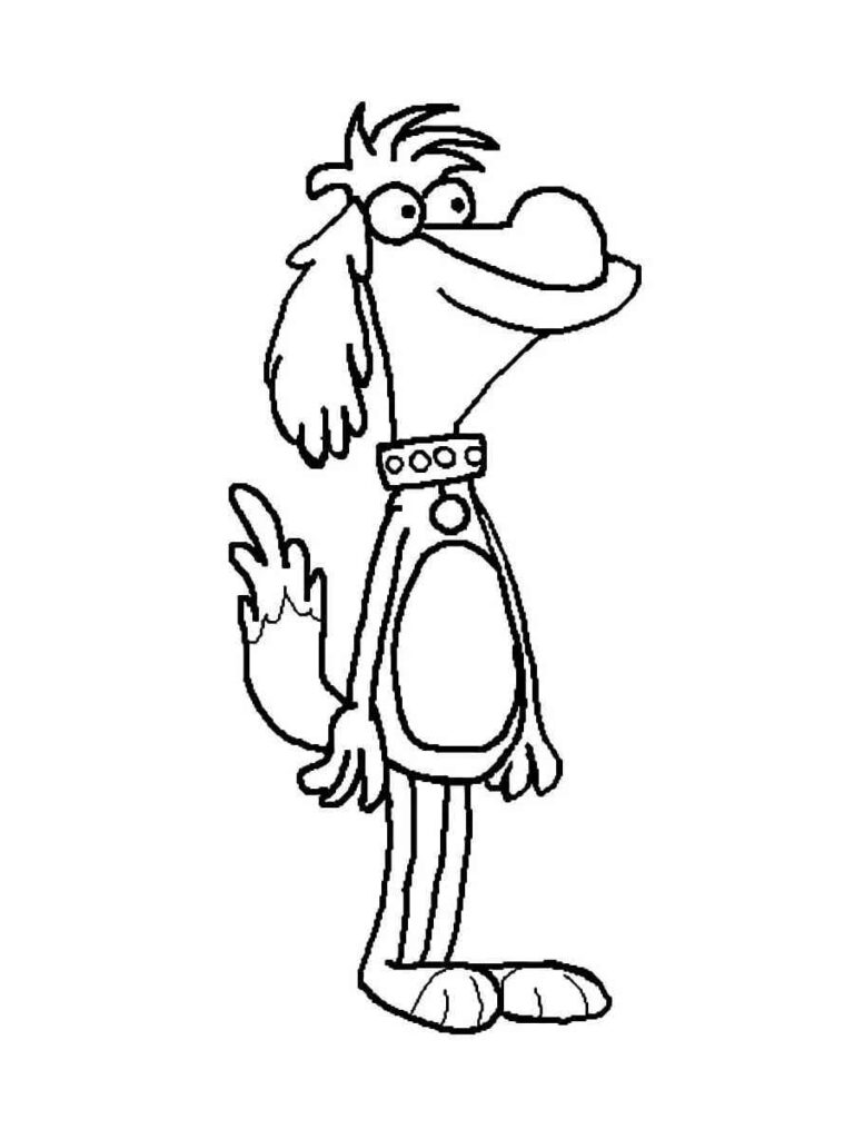 Hal Dog Nature Cat Coloring Pages