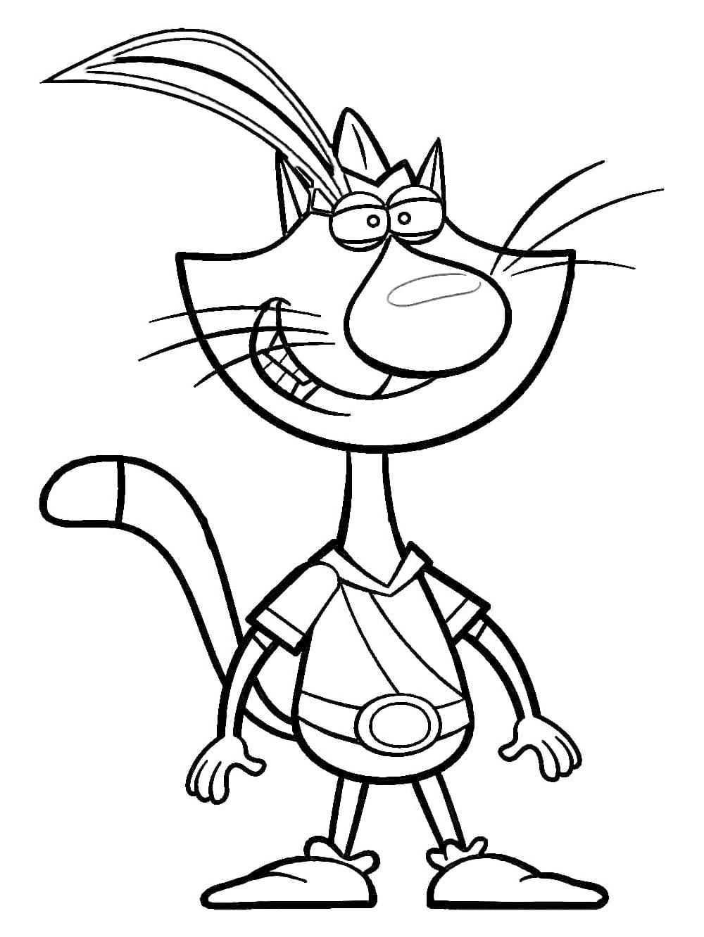 Nature Cat Coloring Pages - Best Coloring Pages For Kids