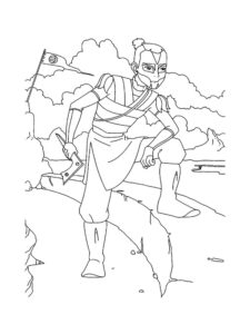 Avatar: The Last Air Bender Coloring Pages - Best Coloring Pages For Kids