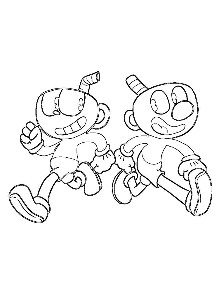 26 Best Ideas For Coloring Cuphead And Mugman Colorin - vrogue.co