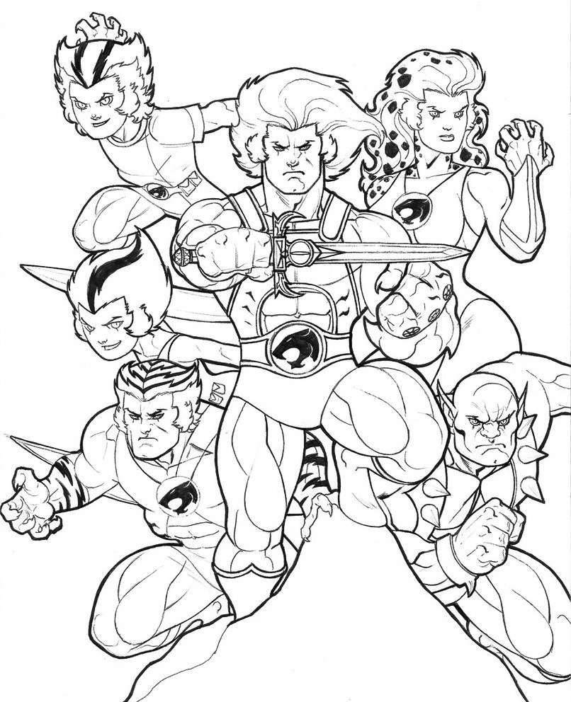 Thundercats Coloring Pages