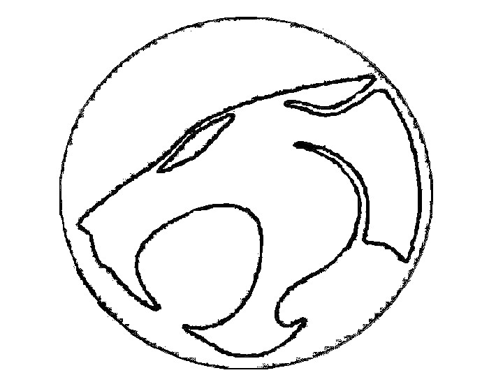 Thundercats Logo Coloring Page