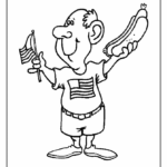 American Celebration Coloring Page