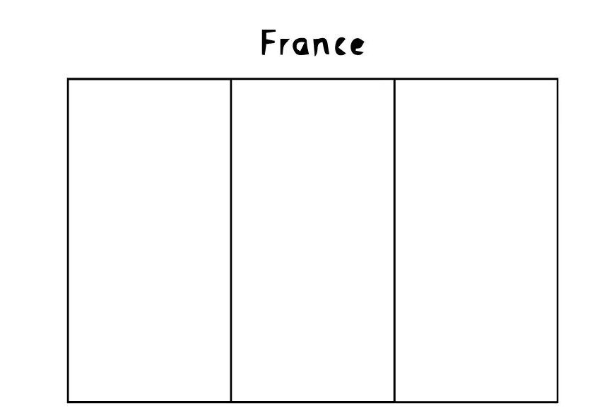 Color France Flag Page