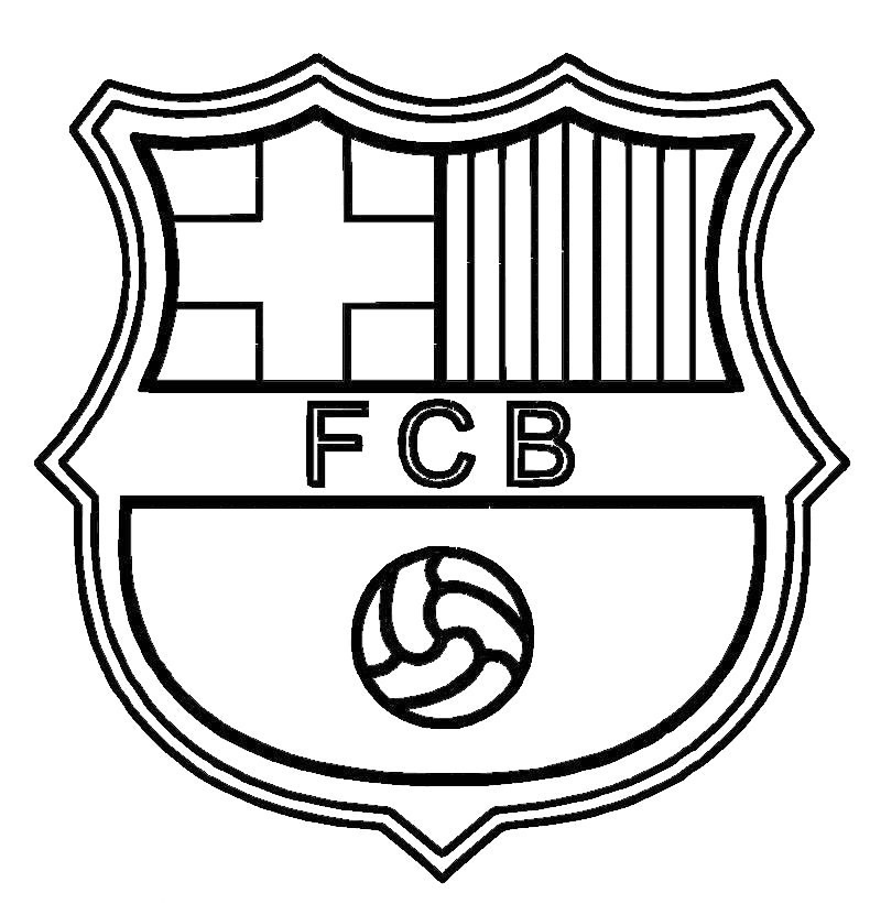 Fcb Coloring Page