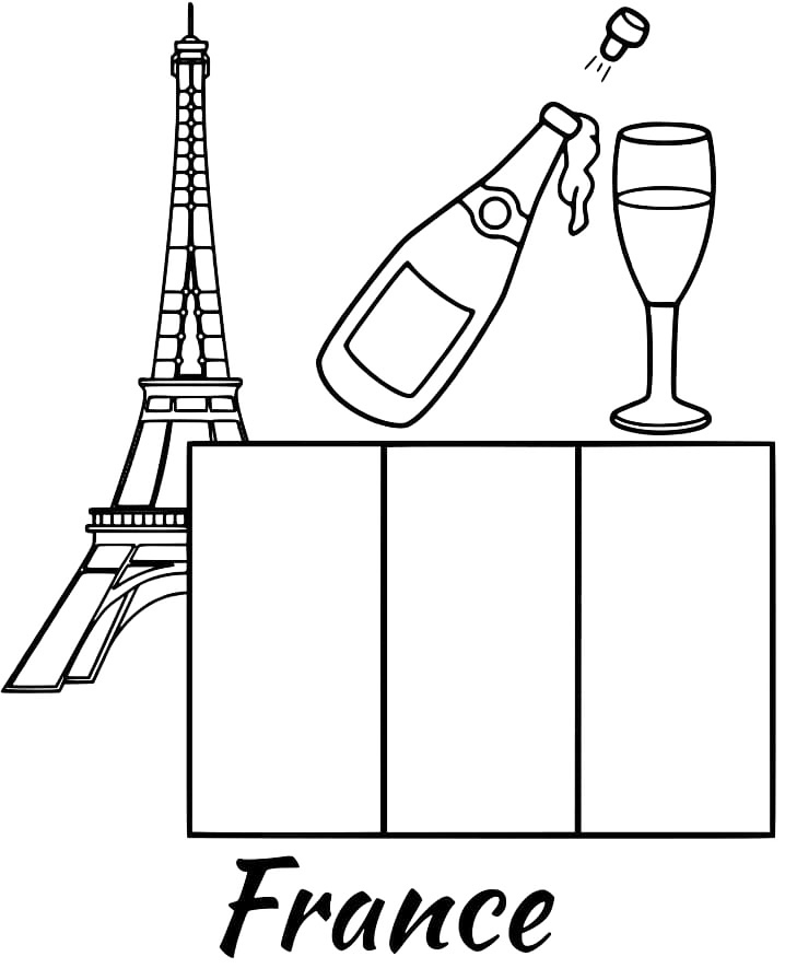 France Coloring Pages