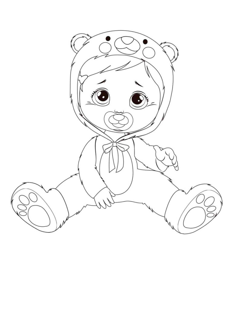 Pearly Cry Babies Coloring Page