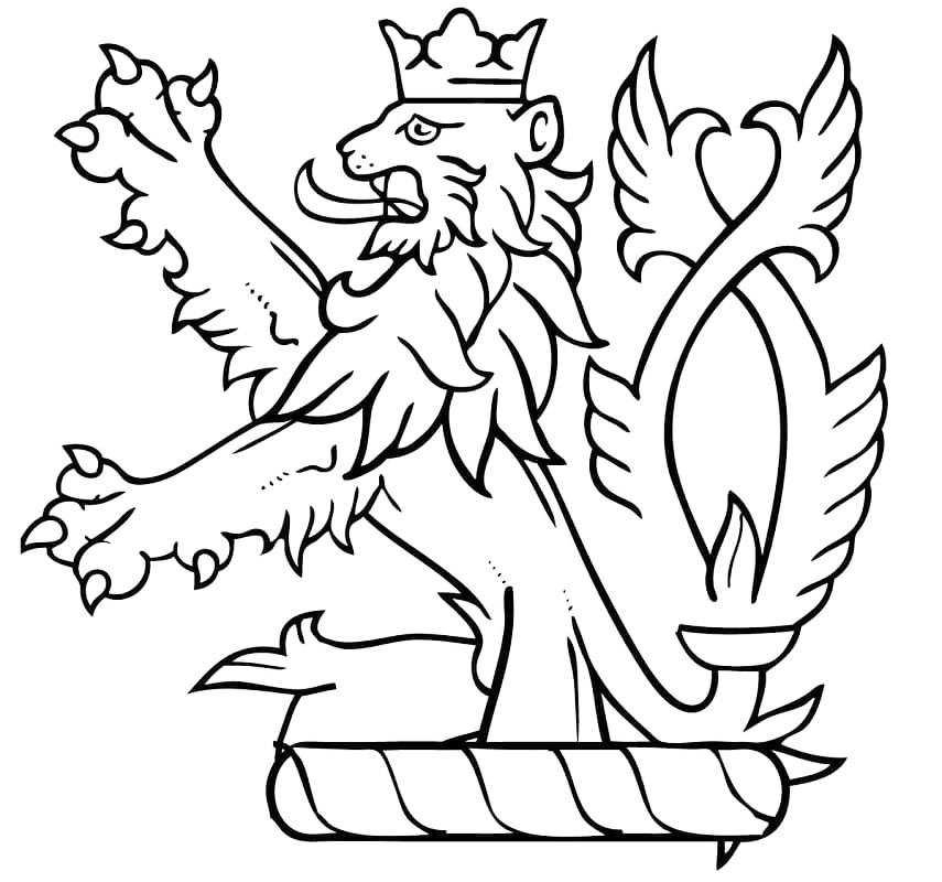 Scotland Coat Of Arms Coloring Page