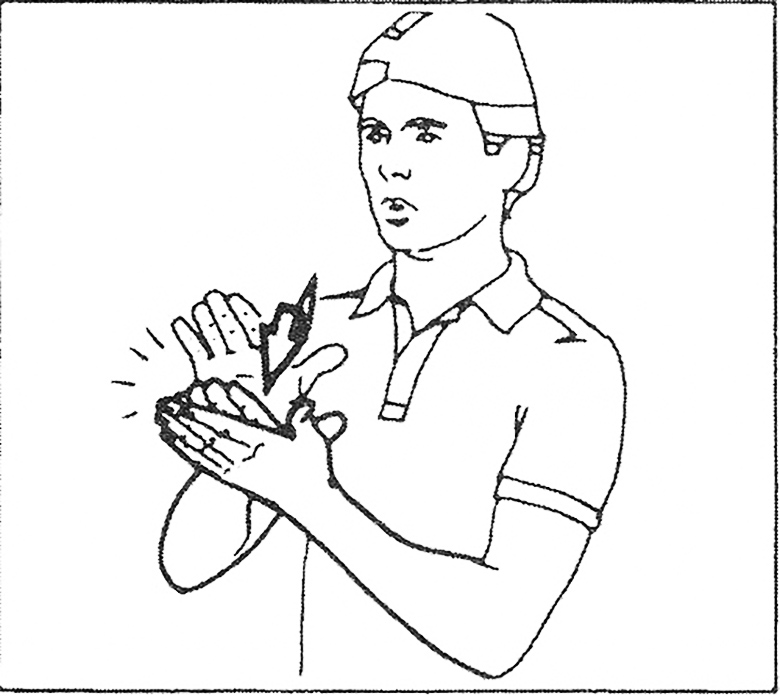 School Sign Language Coloring Page