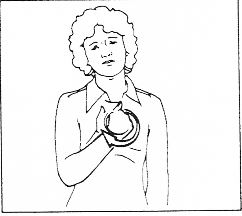 Sorry Sign Language Coloring Page