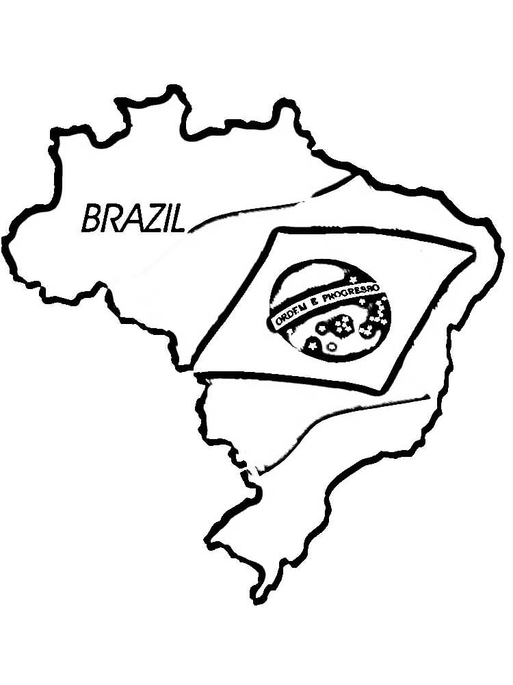 Brazil Coloring Pages