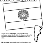 Argentina Coloring Page