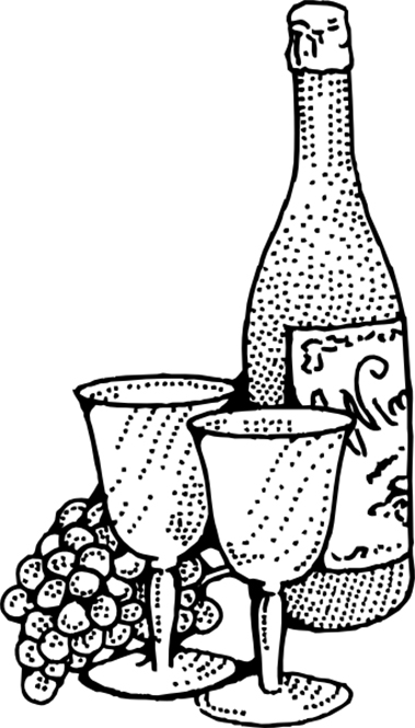 Greek Wine Coloring Page