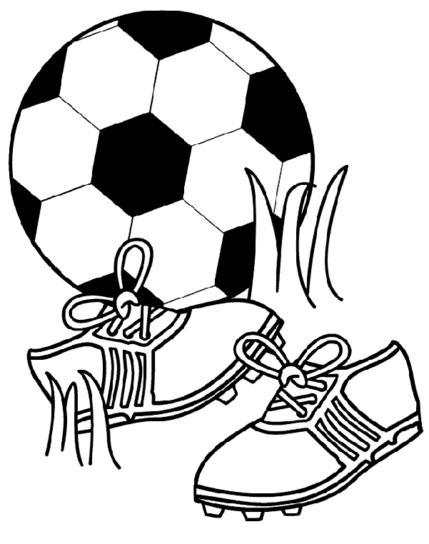 Football In Switzerland Coloring Page