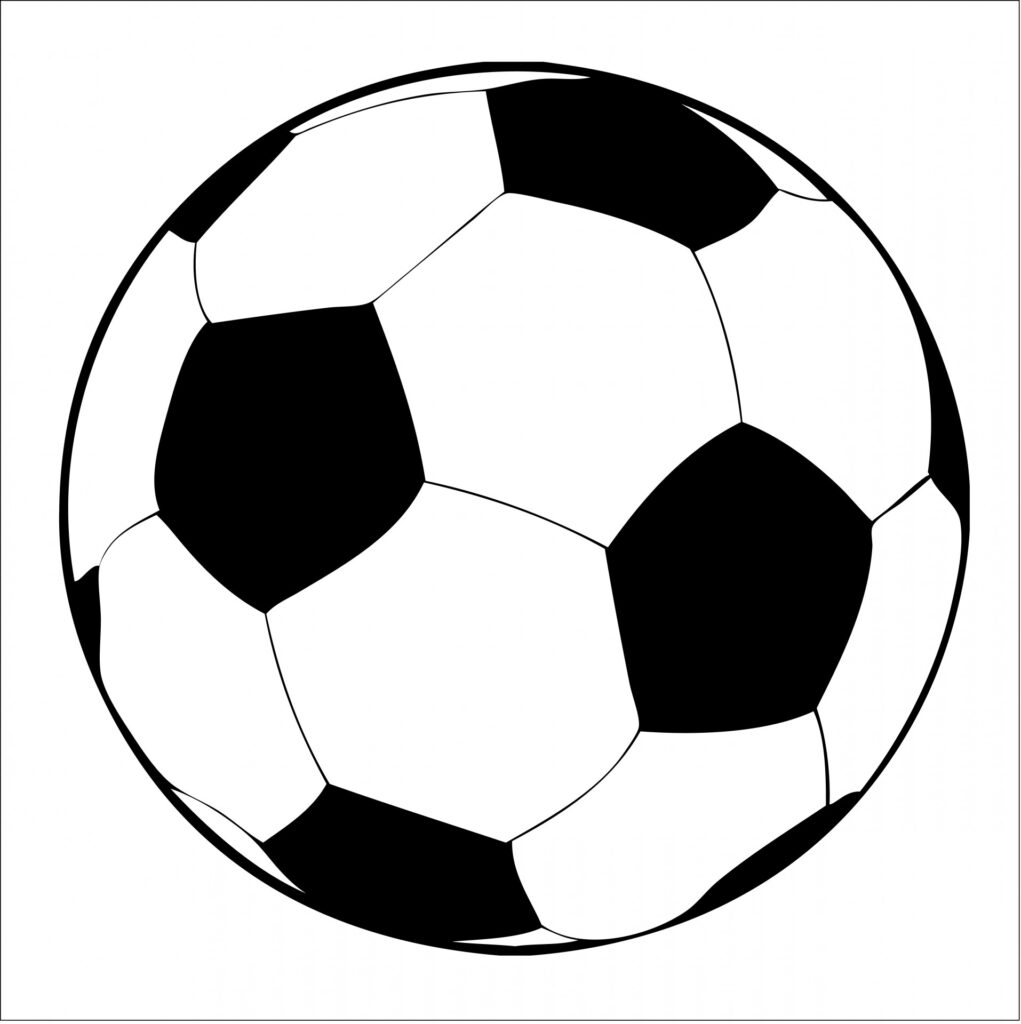 Football In Uganda Coloring Page