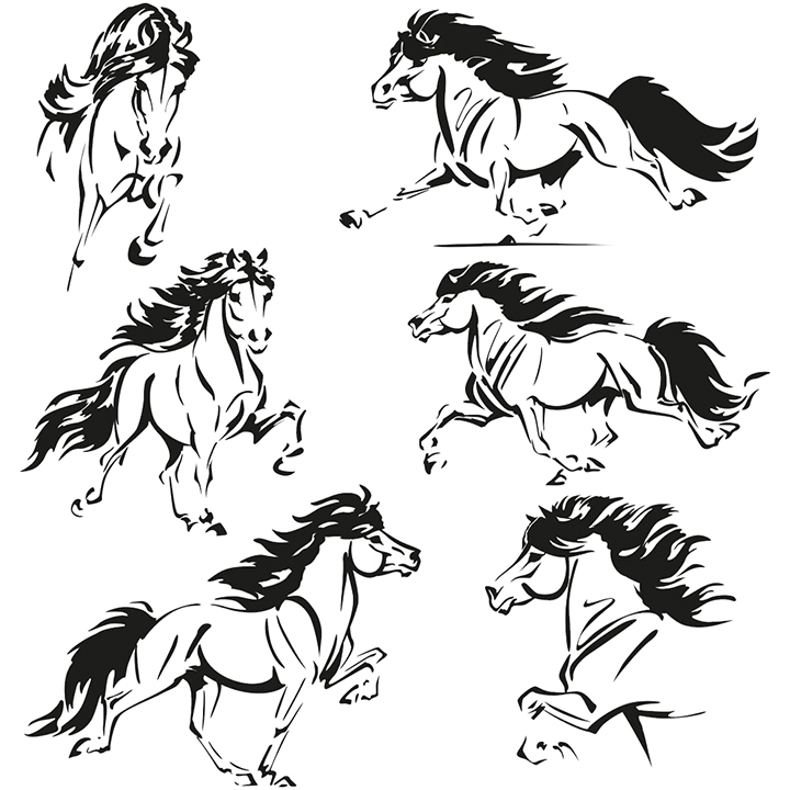 Icelandic Horse Coloring Page