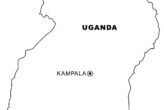 Map Of Uganda Coloring Page