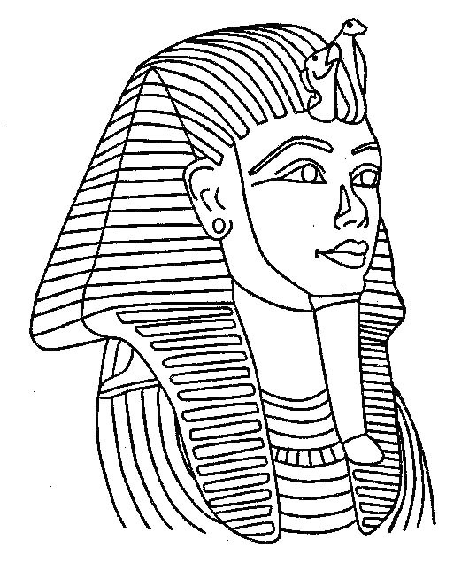 Sphinx Of Egypt Coloring Page