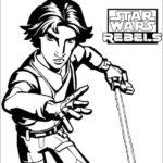 Ezra Star Wars Rebels Coloring Page