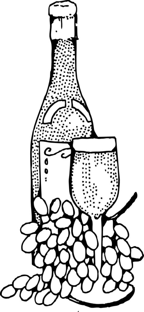 Hungarian Wine Coloring Page