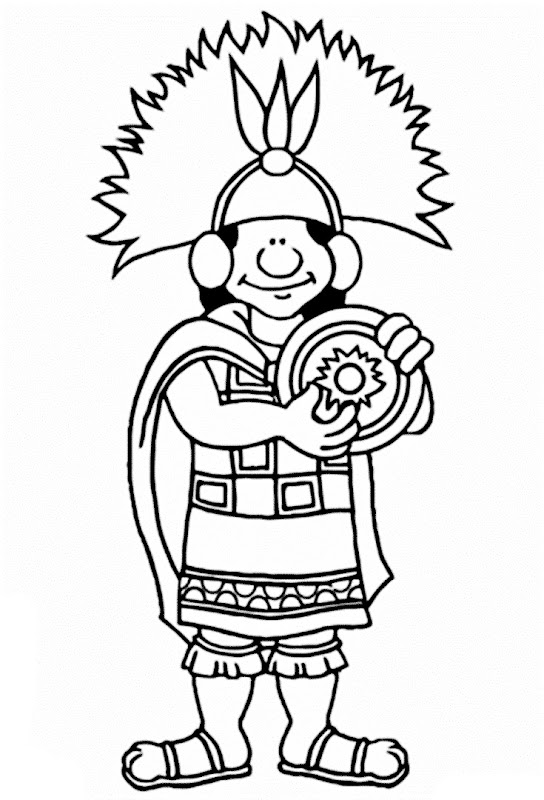 Incas Coloring Pages