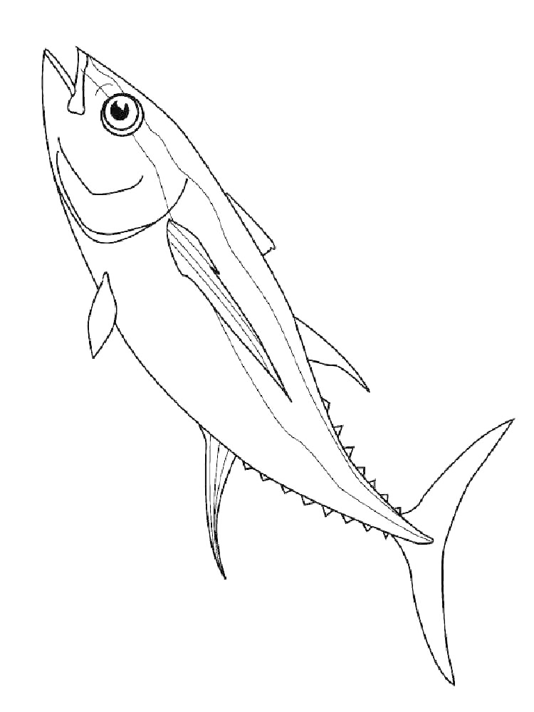 Nordic Herring Coloring Page