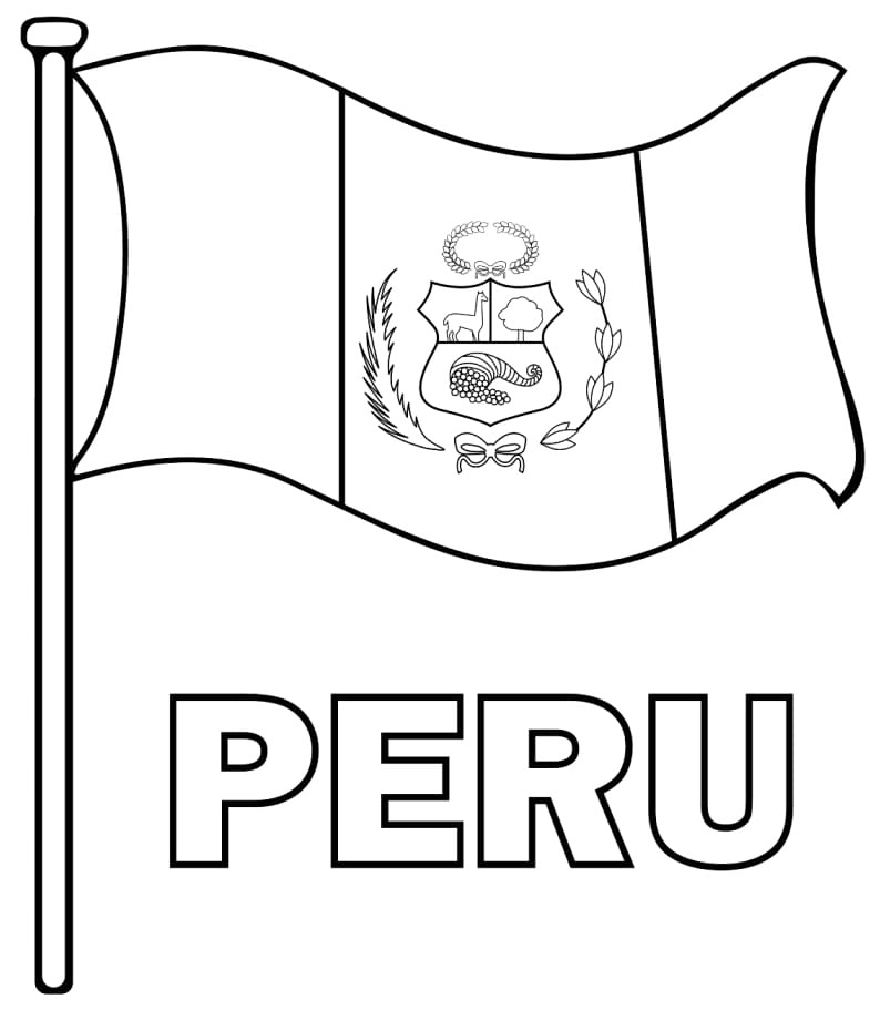 Peru Coloring Pages