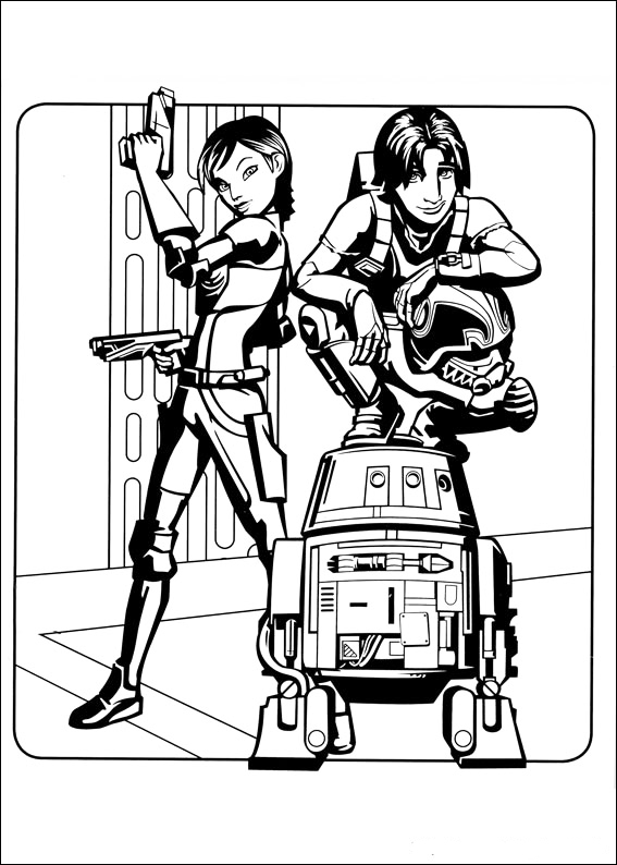 Star Wars Rebels Coloring Page
