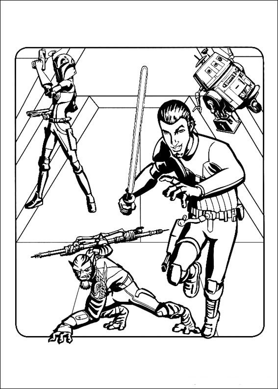 Star Wars Rebels Coloring Pages