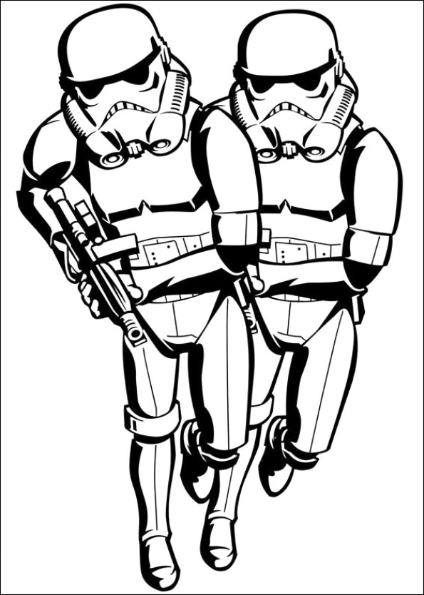 Star Wars Rebels Stormtroopers Coloring Page