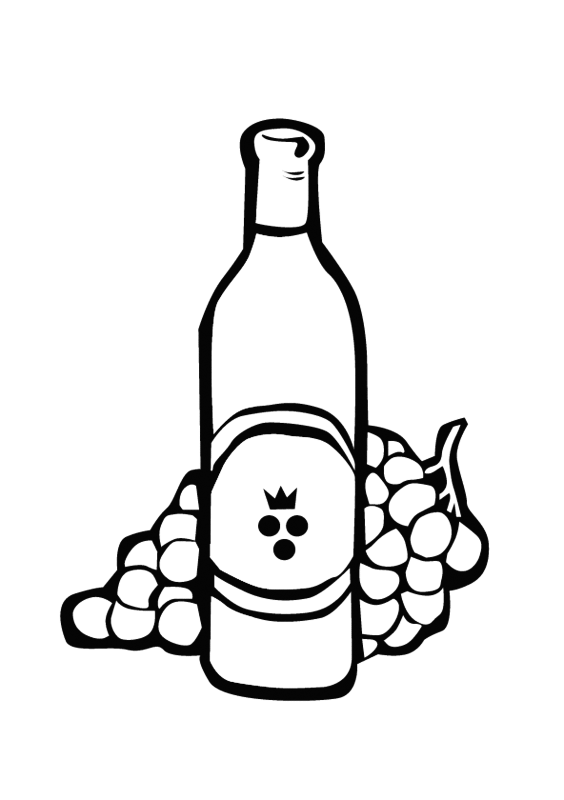 Wine In Portugal Coloring Page