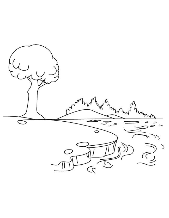 187,888 Lakes In Finland Coloring Page