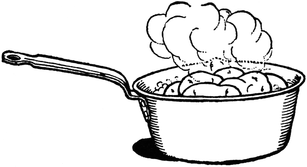 Koose (savoury Fried Bean Cakes) Coloring Page