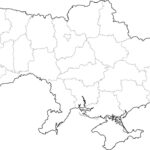 Map Of Ukraine Coloring Page