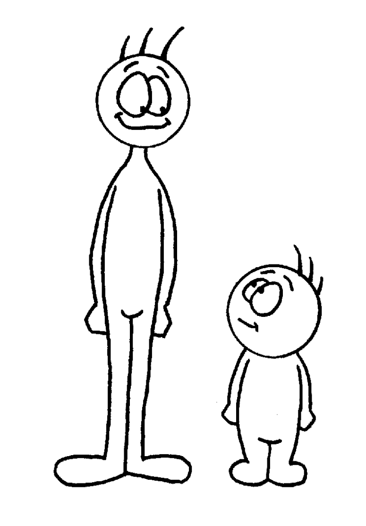 Tallest People In The Netherlands Coloring Page