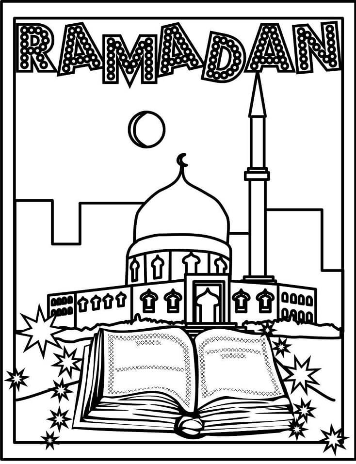 Ramadan Coloring Page