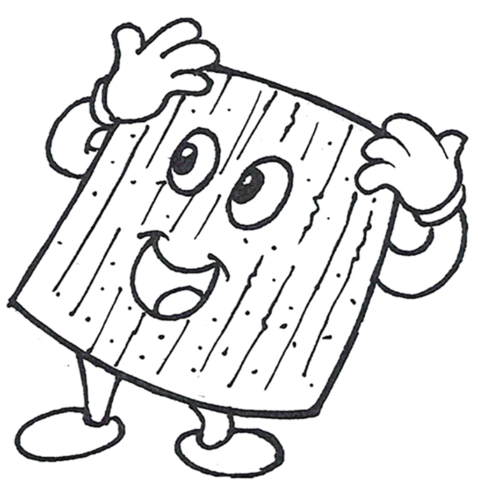 Matzo Coloring Page