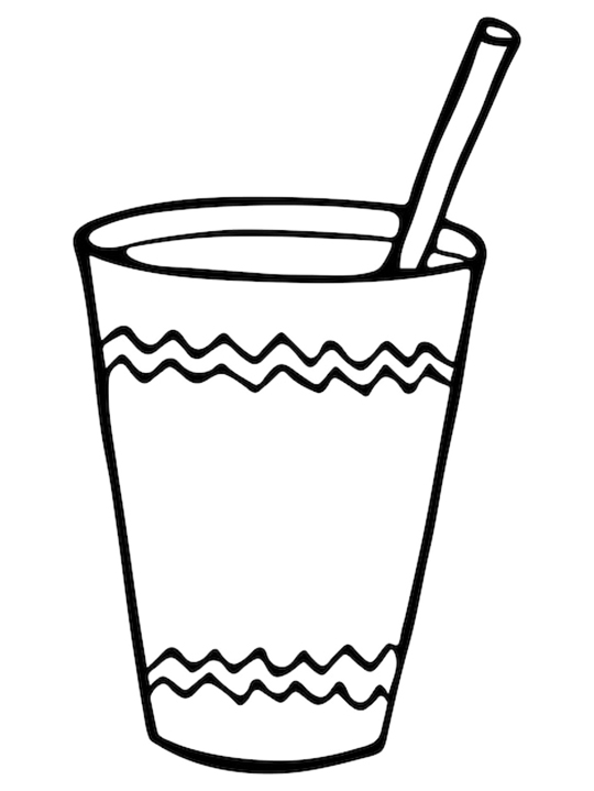 Mukua Drink Angola Coloring Page