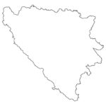 Bosnia And Herzegovina Map Coloring Page