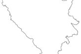 Bosnia And Herzegovina Map Coloring Page