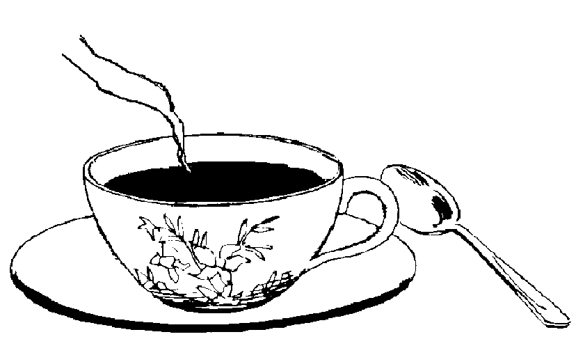 Bosnian Coffee Coloring Page