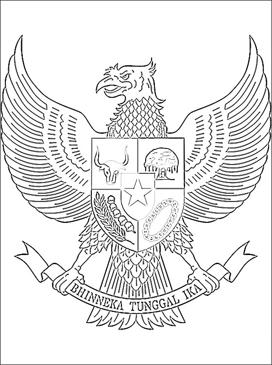 Garuda Pancasila Is The National Emblem