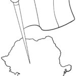 Map Of Romania Coloring Page